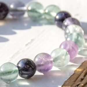 Fluorite Flow Bracelet